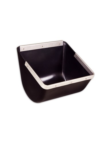 Comedero cerdas  2 protecciónes inox